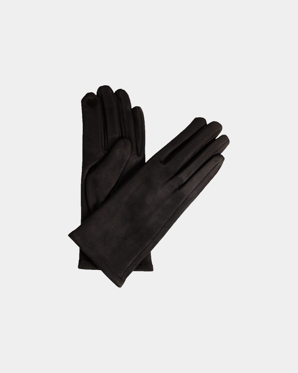 gloves suedine black