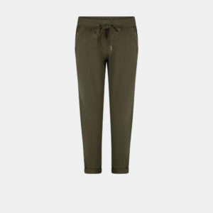 City Jogging Pants Army Green front