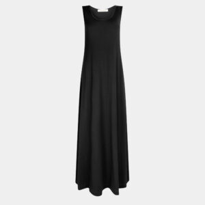 singlet dress long black front
