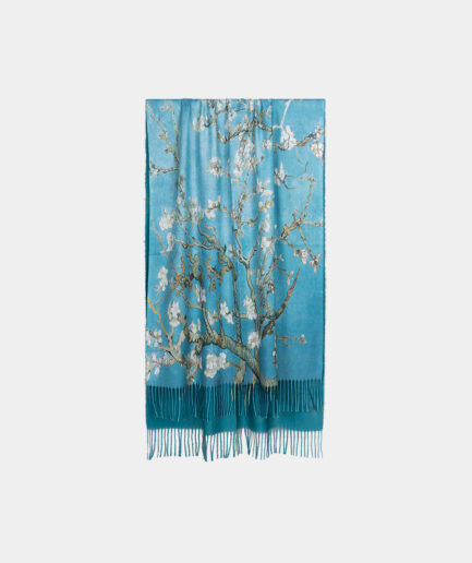 petrol print shawl