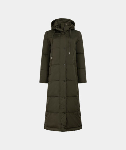 army long padded coat