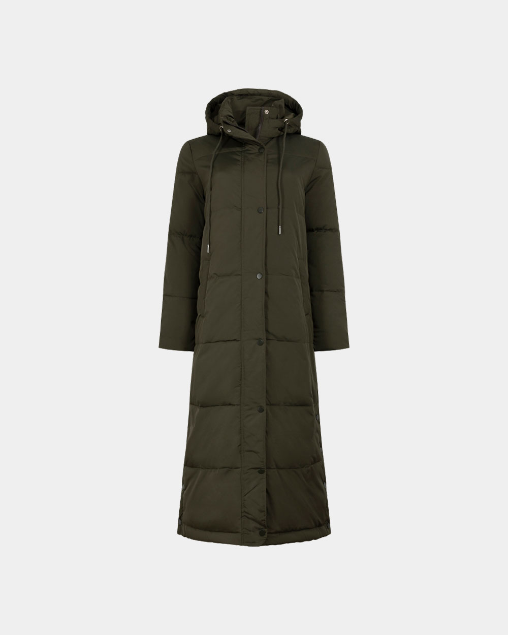 army long padded coat