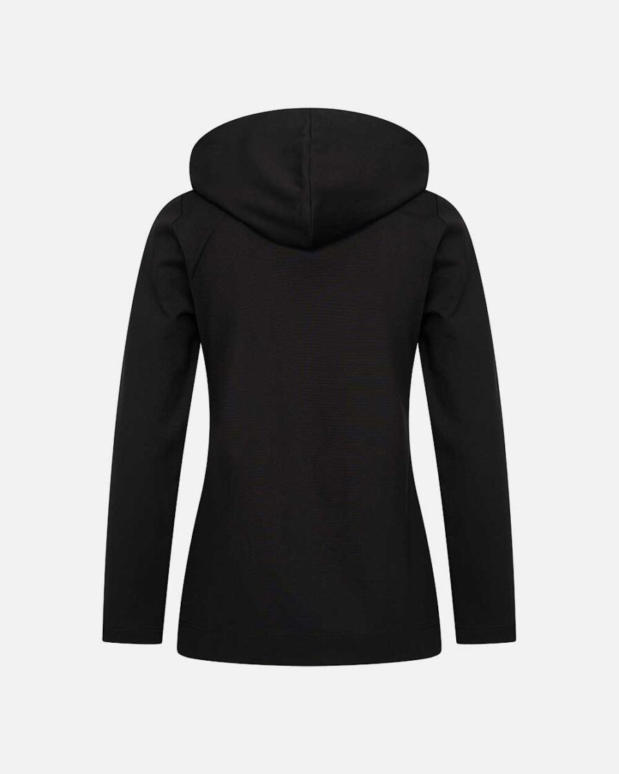 black hoodie jacket