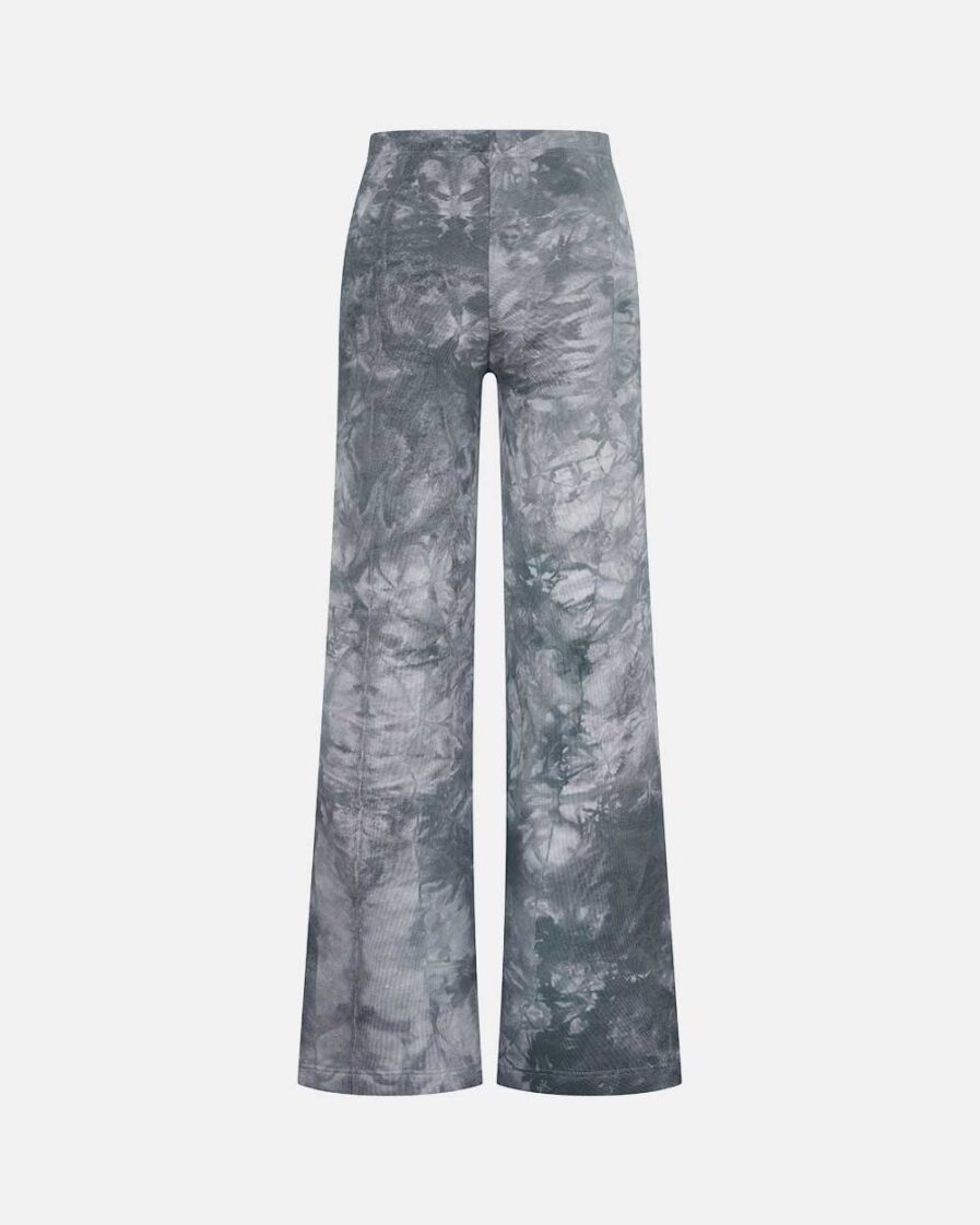 grey flared pants
